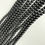 Thumbnail: Black Onyx Matte Round Beads