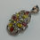 Thumbnail: Multicolor Sapphire Pendant in 925 Sterling Silver
