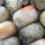 Thumbnail: Beige Crazy Lace Agate Frosted Rondelle Beads
