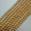 Thumbnail: Peach Pearl Beads, 6.5x7.5mm - Elegant Jewelry Making Components