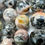 Thumbnail: Dendritic Rhodochrosite Polished Round Beads
