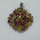 Thumbnail: Multicolor Sapphire & Ruby Pendant in 925 Sterling Silver