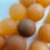 Thumbnail: Frosted round orange aventurine quartz gemstone beads for custom jewelry