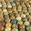 Thumbnail: Round Azurite beads, polished for a glossy look