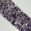 Thumbnail: Faceted Amethyst Rondelle Beads (6x4mm)