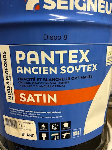 Peinture Seigneurie Pantex Satin Ex Soytex Evolution Blanc 15l Megastock Instock