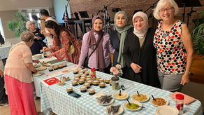 Sharing Noah’s Pudding at Providence Presbyterian Church: A Sweet Moment of Interfaith Connection