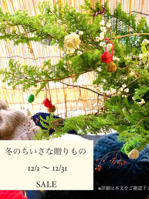 ❄️12月 冬のちいさな贈りもの❄️