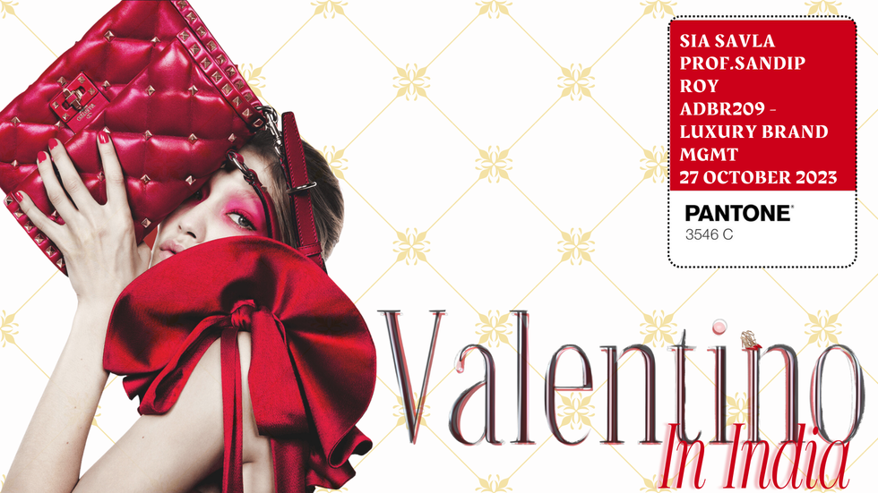 Valentino Launch in India – Luxury Branding
