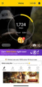 Screenshot of CashWalk app