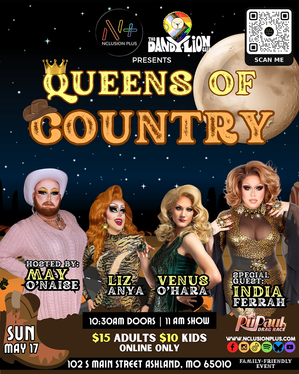 Drag Brunch - Queens of Country @The Dandy Lion Café (Ashland)