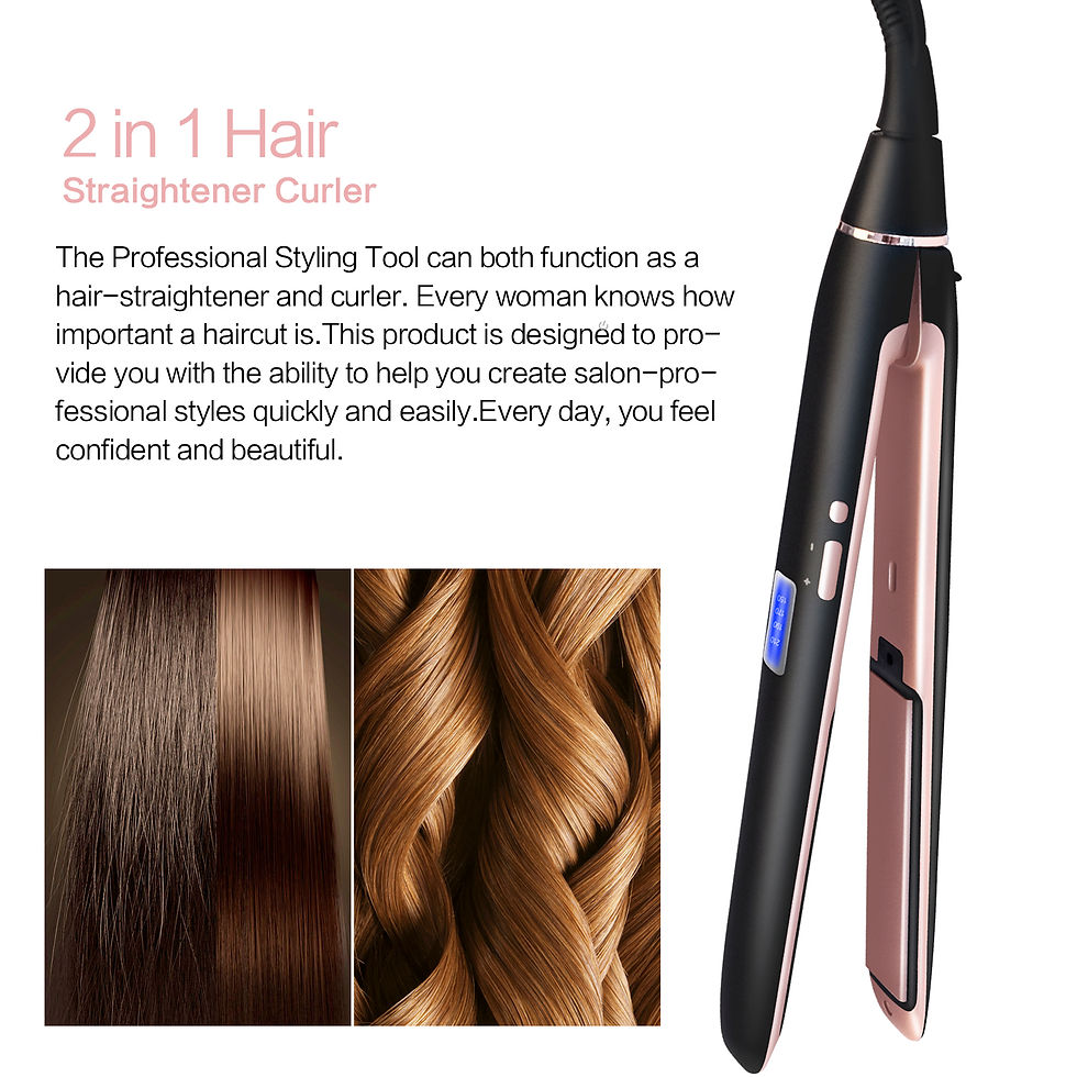 Thumbnail: Hair Straightener and Curler Combo