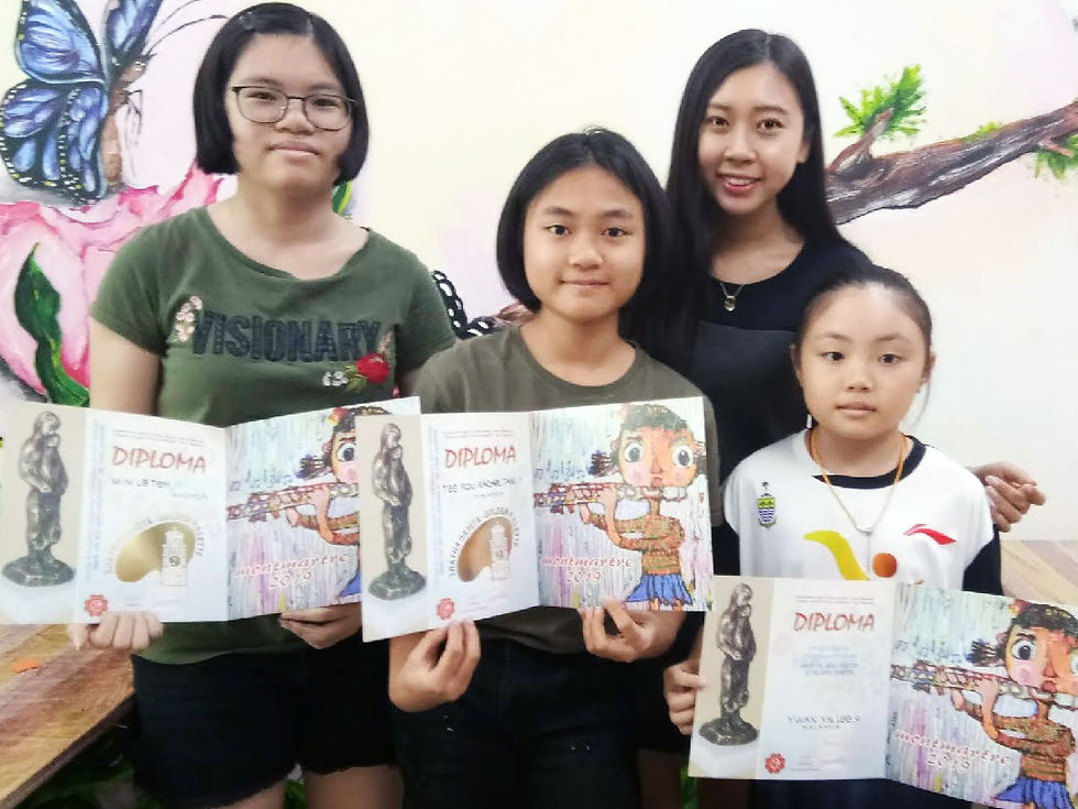 Archway of Dream Drawing Art Class 梦画坊 槟城儿童绘画班