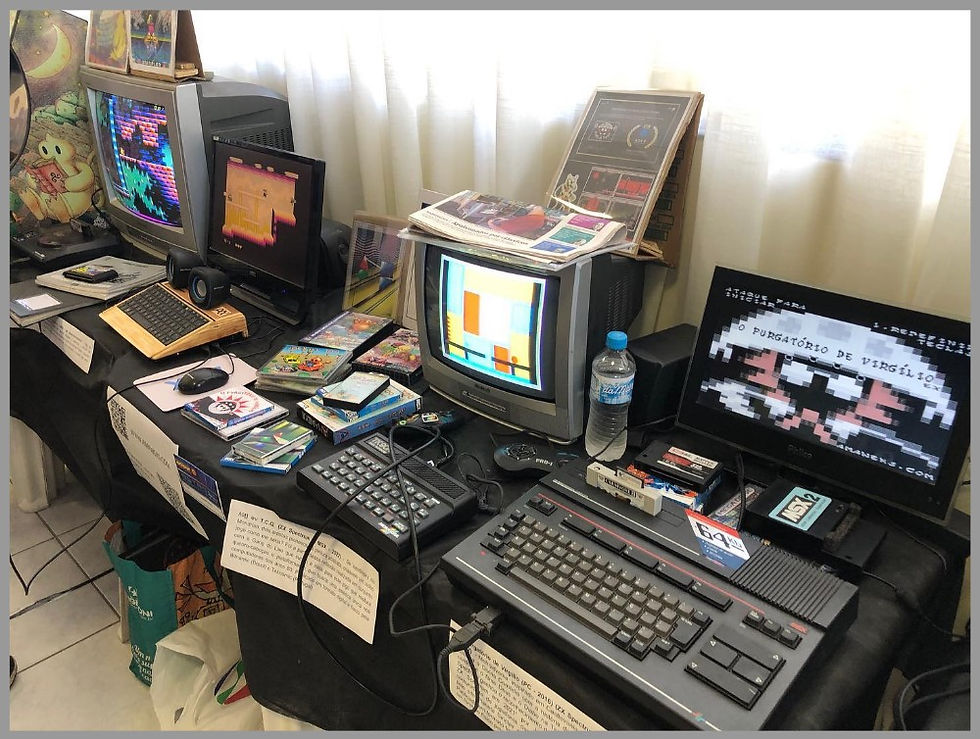 Jogos de Amaweks na retr oSC, rodando em hardwares antigos e também em emuladores.