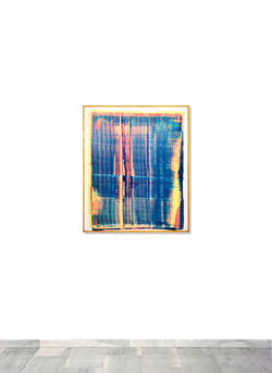 Serie Tricromia v009 acrylic on canvas 122x103 cm 2020