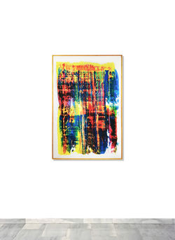 Serie Tricromia v011 acrylic on canvas 150x100cm 2020