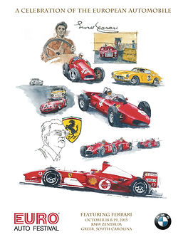Euro Auto Festival Commissioned artwork