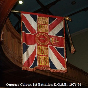 Duns Church History: War Memorials & Colours (6/12)