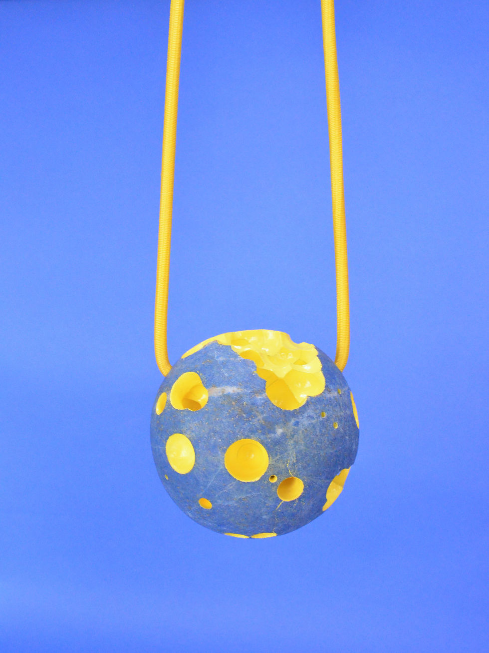Miniaturbild: Halskette aus Lapis Lazuli  bunt