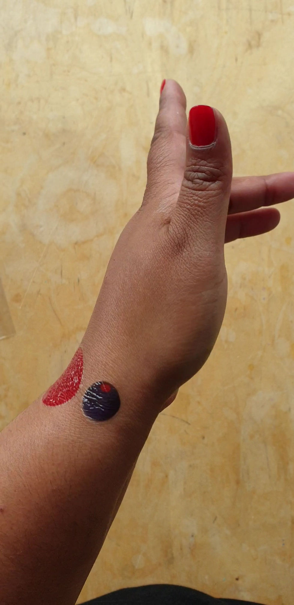 Thumbnail: Temporäres Tattoo Design