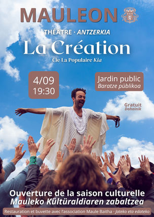 Vendredi 4 septembre : ouverture de la saison de la culturelle