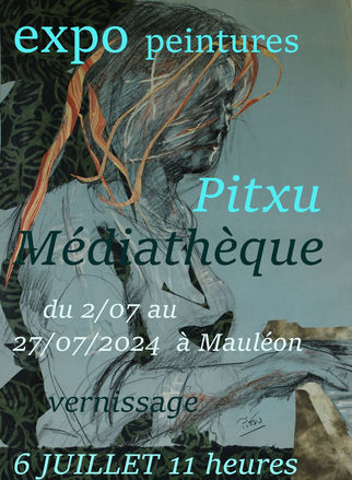 Exposition de peintures de Pitxu