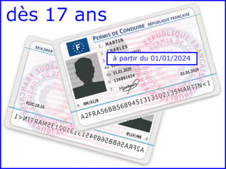 Permis de conduire dès 17 ans