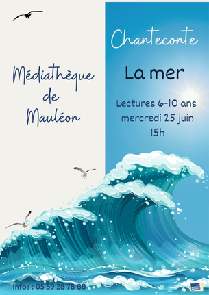 Médiathèque : Chanteconte le 25 juin