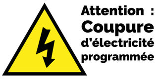 Coupures de courant : avril 2025