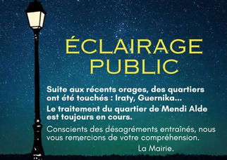 Eclairage public