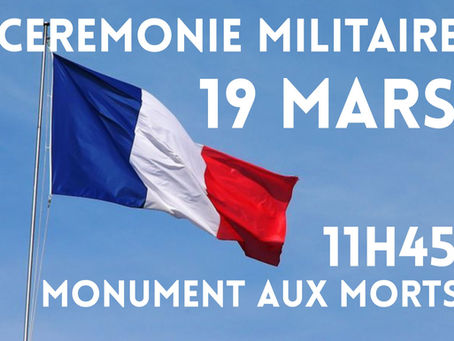 Cérémonie du 19 mars