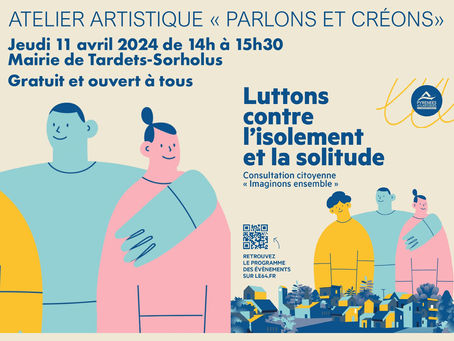 Atelier artistique "Parlons et créons"