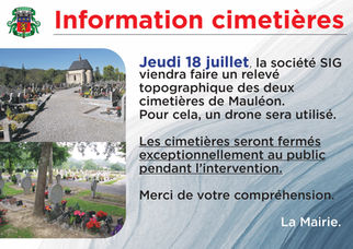 Information cimetières