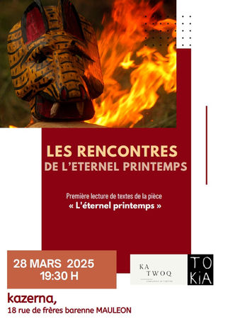 Tokia : Les rencontres de l'éternel printemps / vendredi 28 mars à 19h