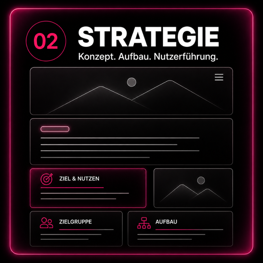 Webdesign Ablauf Nr 02 Strategie