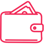 Onepager Budgetfreundlich Icon