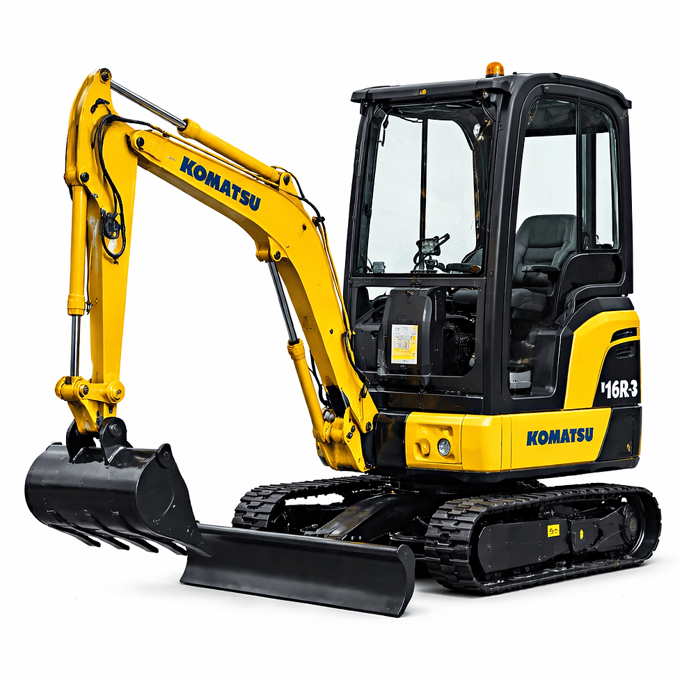 Minibagger PC 16 Seite