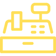 Online Shop Checkout und Kasse Icon