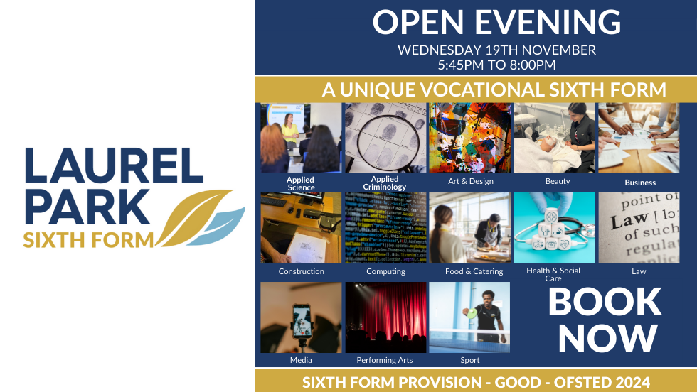 Laurel Park Sixth Form Open Evening
