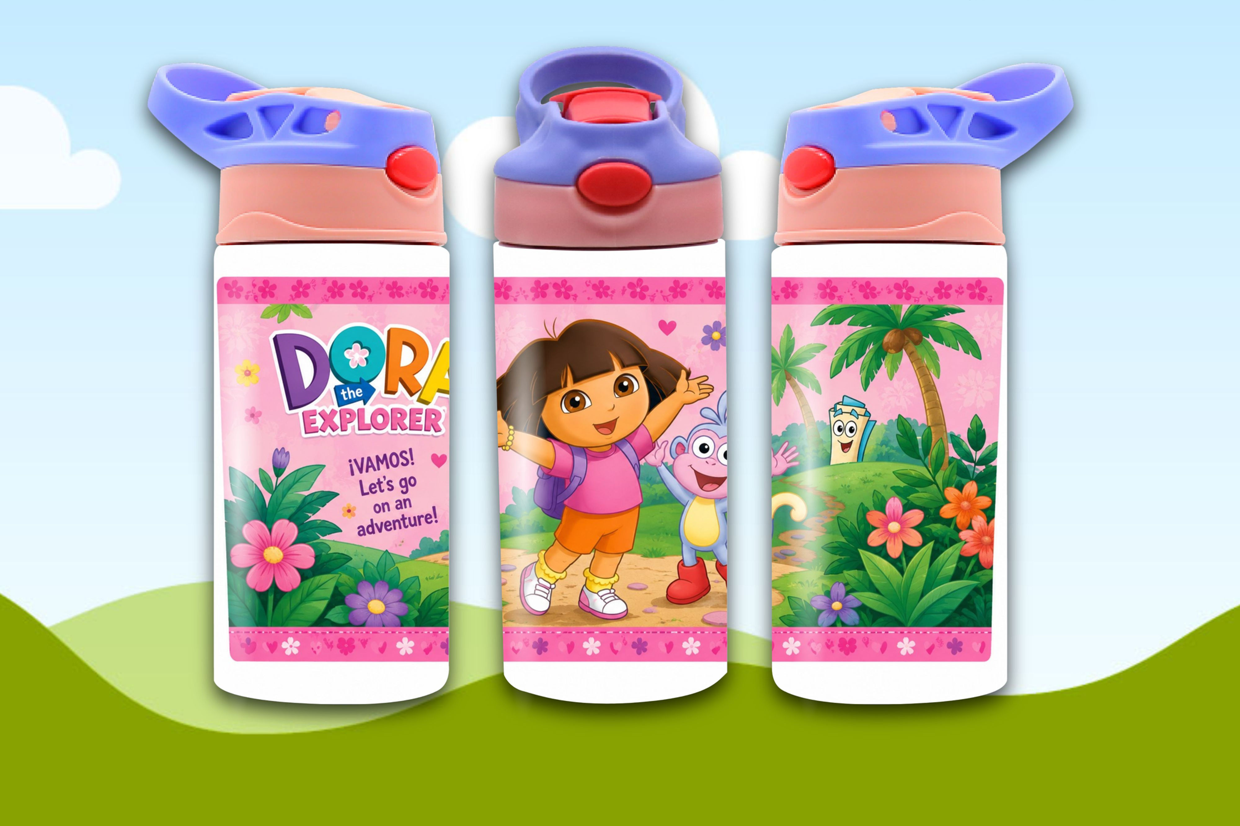 12oz Dora The Explorer Kids Tumbler