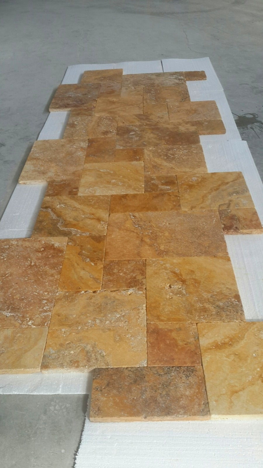 Thumbnail: Yellow Travertine Tile