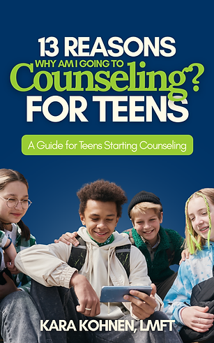 Why am I Going to Counseling for Teens?