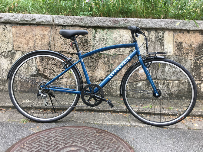 クロスバイクにフェンダーとカゴの取り付け【CUSTOM】