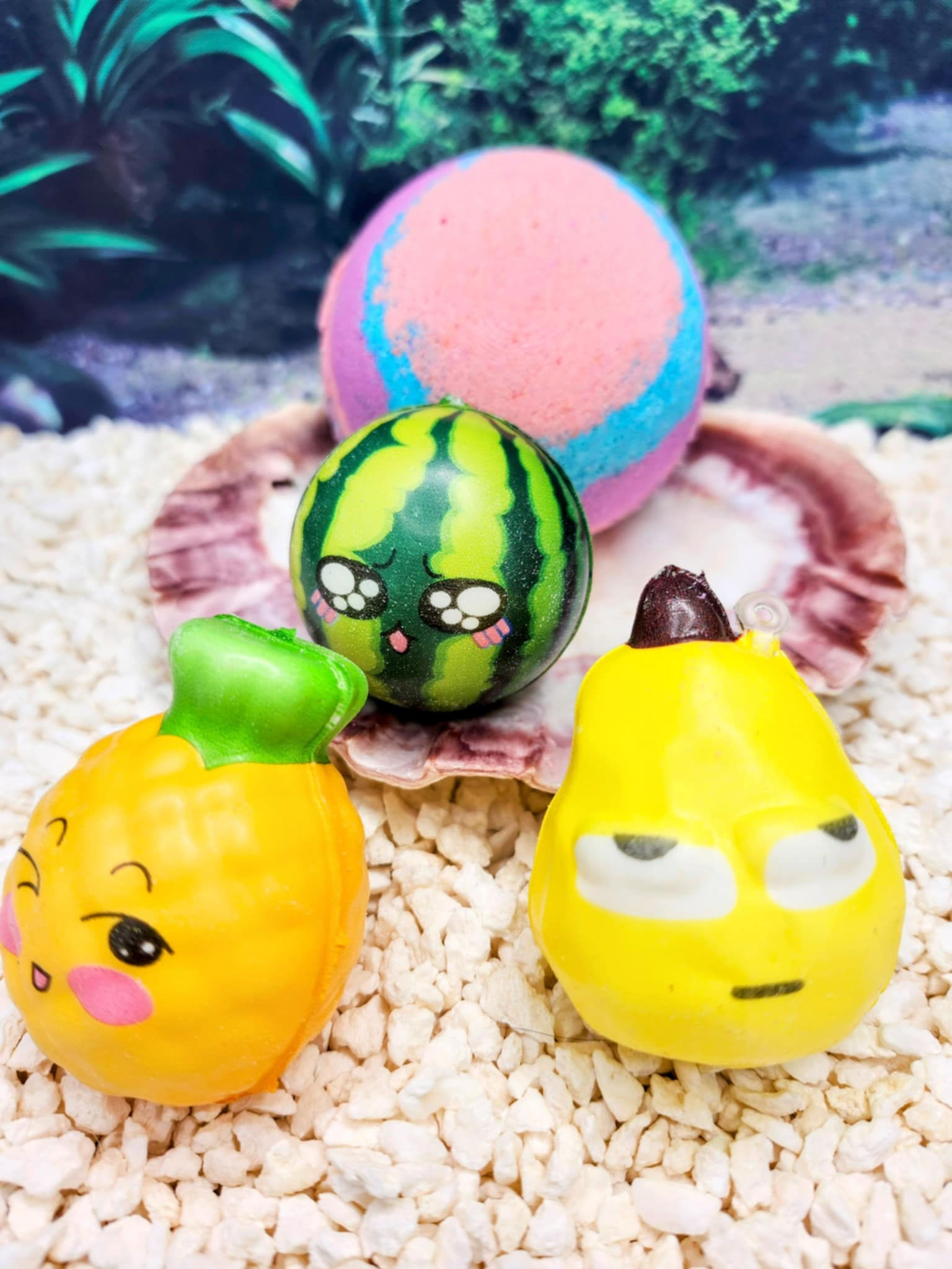 Bombe de bain Surprise Ninja Fruit (Squishy)