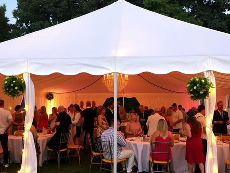 How long does it take to set up a marquee?