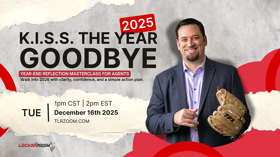 Agent Development Opportunities for the week of December 15th - 19th