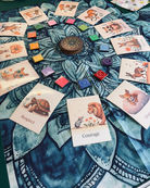 Cartes de médiation artistique d'une art-thérapeute à Besançon.