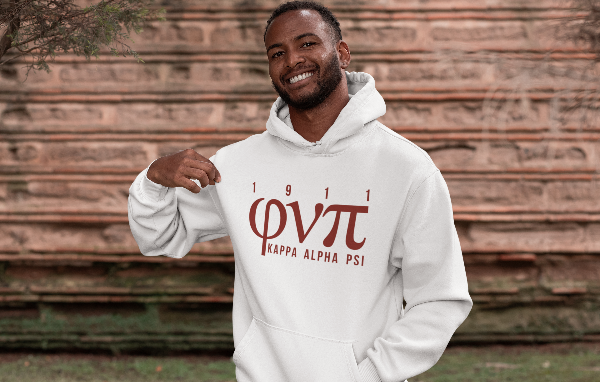 PHI NU PI Hooded Sweatshirt