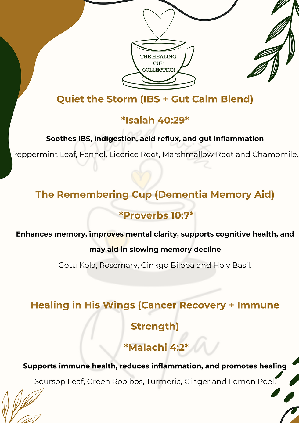 Thumbnail: The Healing Cup Q-Tea Box (6 Teas of Your Choice)