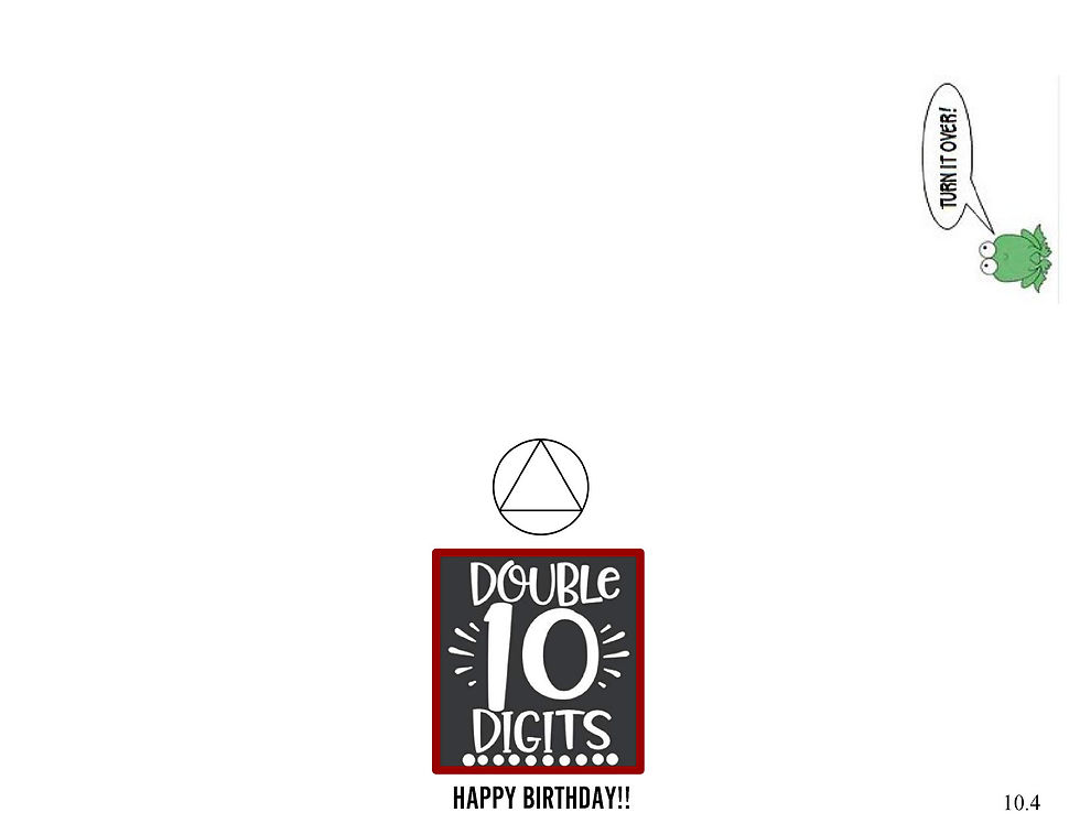 Thumbnail: Double Digits - Year 10